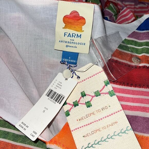 NWT Farm Rio Anthropologie Farm Rio Luana Maxi Dress Small - Picture 14 of 16